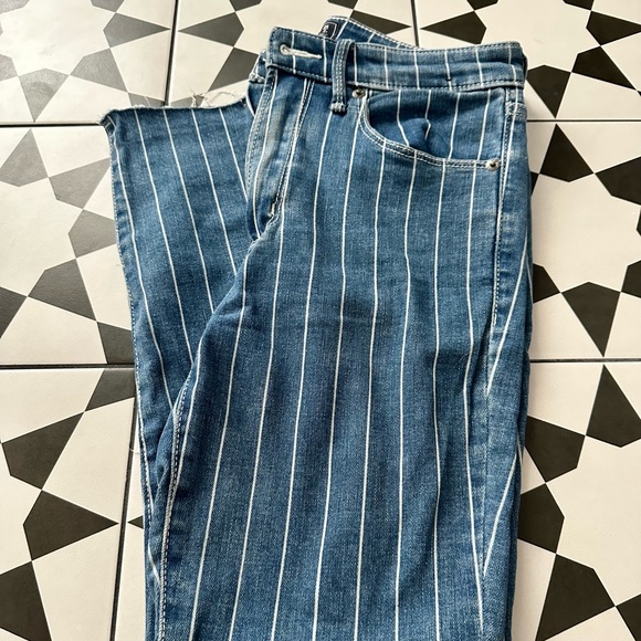 Simone High Rise Ankle Abercrombie Jean Sz 26 R - Picture 2 of 4